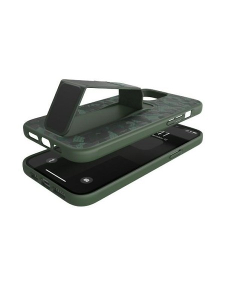 Adidas SP Grip Case Leopard dėklas skirtas iPhone 12 Pro Max - žalias