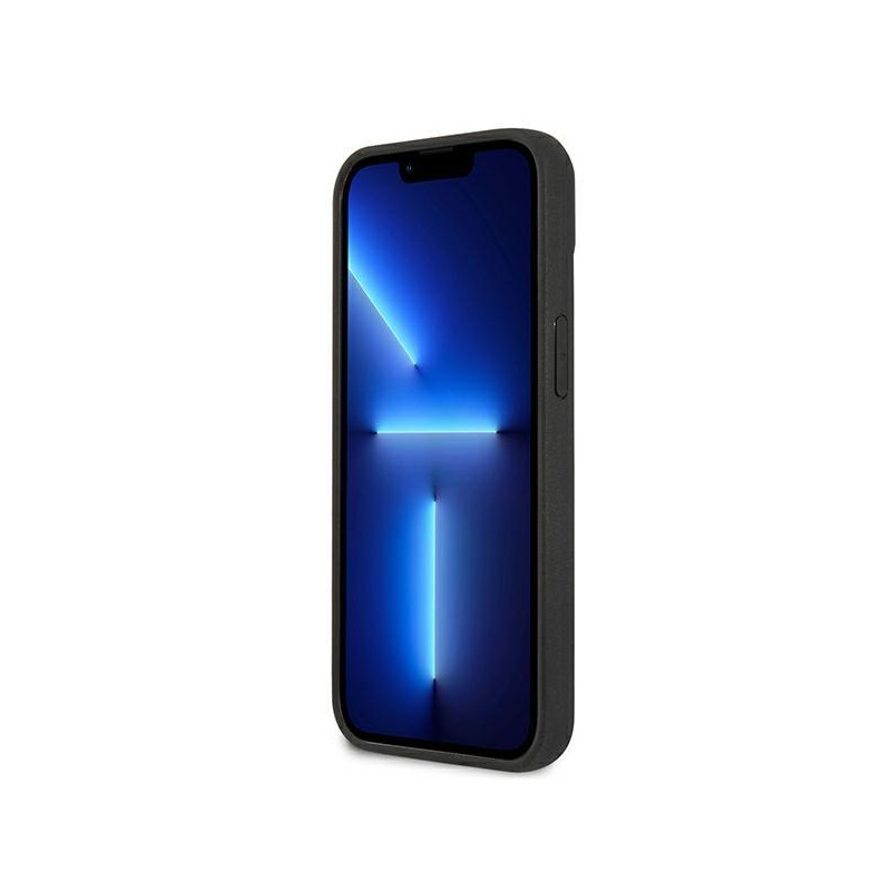 Karl Lagerfeld 3D Rubber Choupette dėklas iPhone 13 mini - juodas