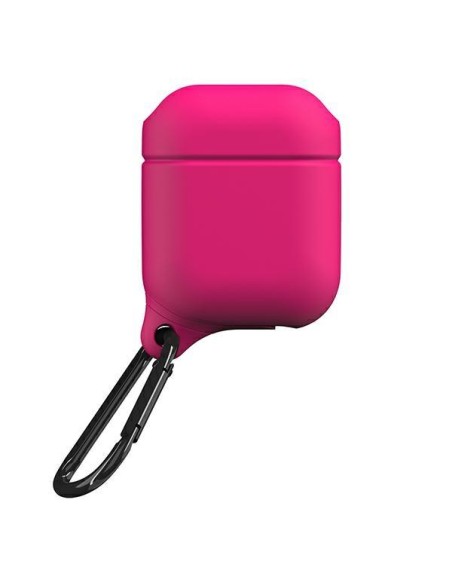 SuperDry vandeniui atsparus dėklas, skirtas AirPods 1/ 2 – rožinis SuperDry vandeniui atsparus dėklas, skirtas AirPods 1/ 2 – rožinis