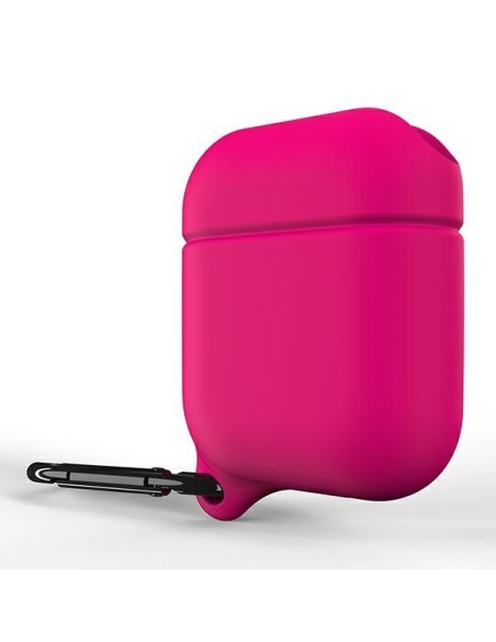SuperDry vandeniui atsparus dėklas, skirtas AirPods 1/ 2 – rožinis SuperDry vandeniui atsparus dėklas, skirtas AirPods 1/ 2 – rožinis