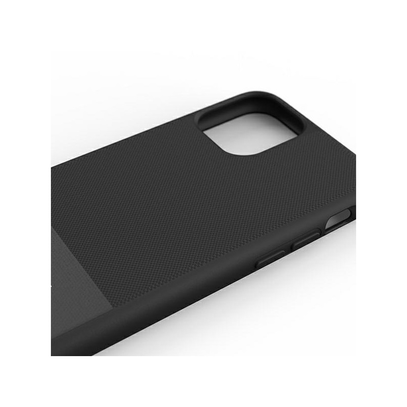 SuperDry Molded Canvas dėklas, skirtas iPhone 11 Pro Max - juodas