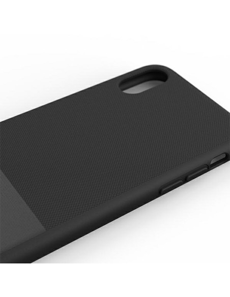 SuperDry Molded Canvas dėklas, skirtas iPhone X / Xs - juodas SuperDry Molded Canvas dėklas, skirtas iPhone X / Xs - juodas