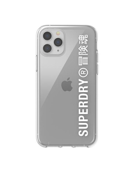 SuperDry Snap dėklas, skirtas iPhone 11 Pro - baltas SuperDry Snap dėklas, skirtas iPhone 11 Pro - baltas