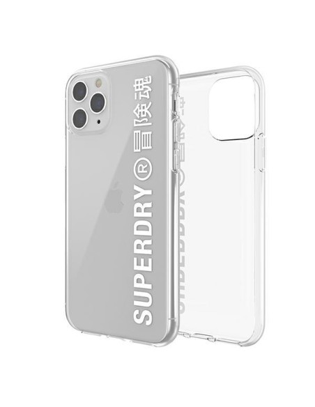 SuperDry Snap dėklas, skirtas iPhone 11 Pro - baltas SuperDry Snap dėklas, skirtas iPhone 11 Pro - baltas