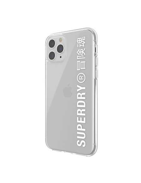 SuperDry Snap dėklas, skirtas iPhone 11 Pro - baltas SuperDry Snap dėklas, skirtas iPhone 11 Pro - baltas