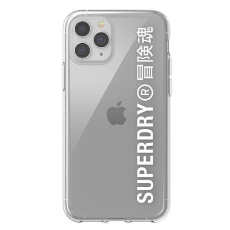 SuperDry Snap dėklas, skirtas iPhone 11 Pro Max - baltas SuperDry Snap dėklas, skirtas iPhone 11 Pro Max - baltas