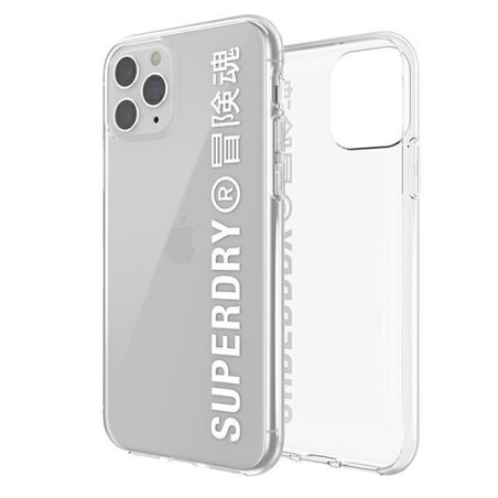 SuperDry Snap dėklas, skirtas iPhone 11 Pro Max - baltas SuperDry Snap dėklas, skirtas iPhone 11 Pro Max - baltas