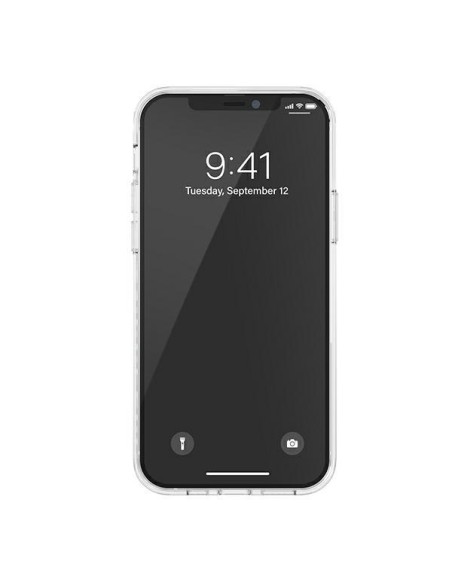 SuperDry Snap dėklas, skirtas iPhone 12 / iPhone 12 Pro - sidabrinis