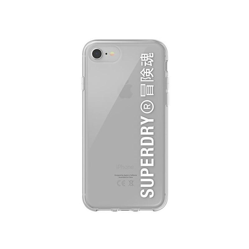 SuperDry Snap dėklas, skirtas iPhone 6 / 6S / 7 / 8 / SE 2020 / SE 2022 - baltas