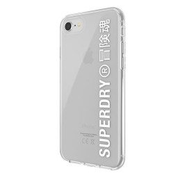 SuperDry Snap dėklas, skirtas iPhone 6 / 6S / 7 / 8 / SE 2020 / SE 2022 - baltas