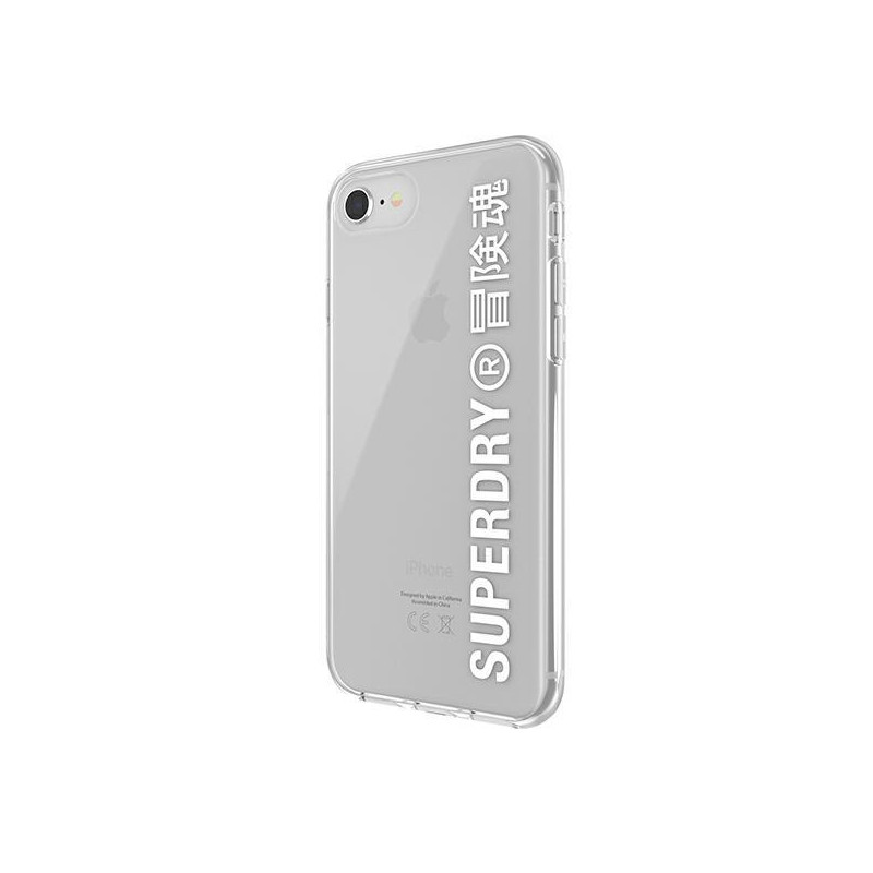 SuperDry Snap dėklas, skirtas iPhone 6 / 6S / 7 / 8 / SE 2020 / SE 2022 - baltas
