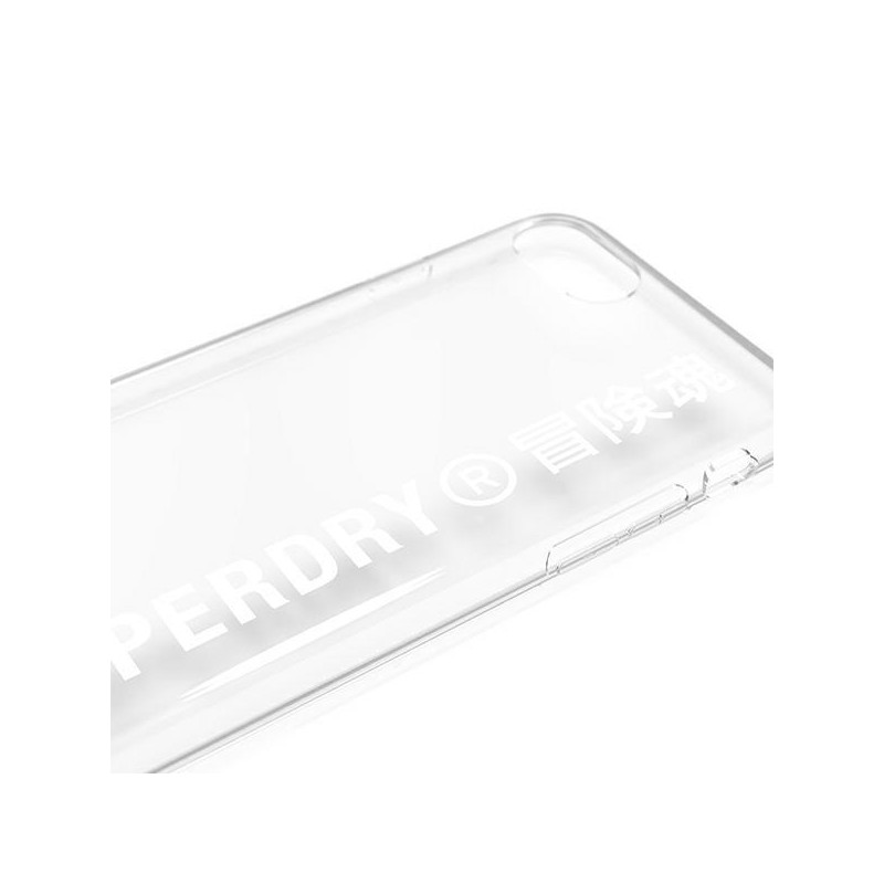 SuperDry Snap dėklas, skirtas iPhone 6 / 6S / 7 / 8 / SE 2020 / SE 2022 - baltas