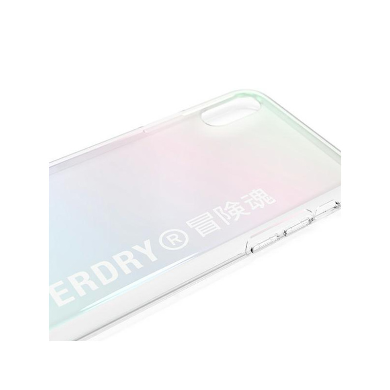 SuperDry Snap dėklas, skirtas iPhone X / Xs - vaivorykštis