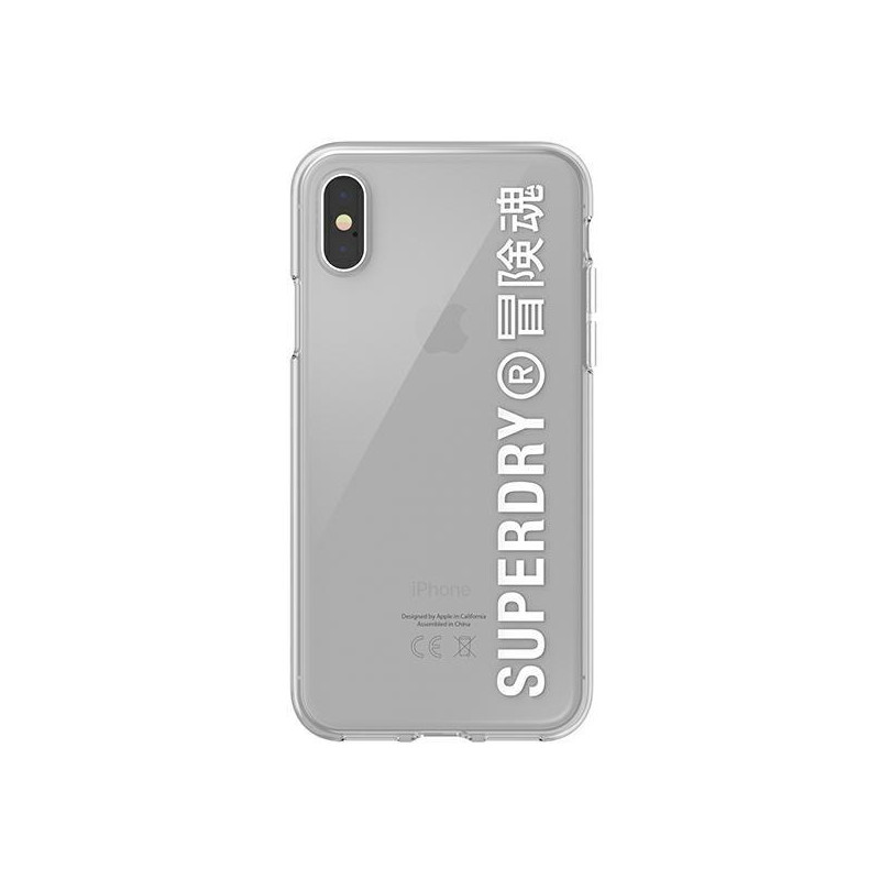 SuperDry Snap dėklas, skirtas iPhone X / Xs - baltas