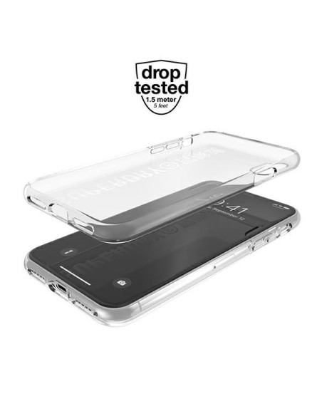 SuperDry Snap dėklas, skirtas iPhone X / Xs - baltas SuperDry Snap dėklas, skirtas iPhone X / Xs - baltas