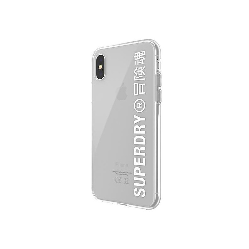 SuperDry Snap dėklas, skirtas iPhone X / Xs - baltas