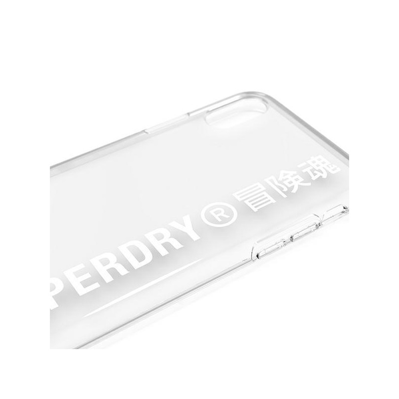 SuperDry Snap dėklas, skirtas iPhone X / Xs - baltas
