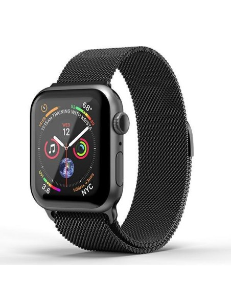 „SuperDry“ laikrodžio juostos grandinėlė, skirta „Apple Watch“ 4/ 5/ 6/ 7/ 8/ SE/ SE2 38/ 40/ 41 mm – juoda „SuperDry“ laikrodžio juostos grandinėlė, skirta „Apple Watch“ 4/ 5/ 6/ 7/ 8/ SE/ SE2 38/ 40/ 41 mm – juoda