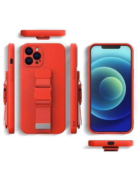 Virvės dėklas, silikoninis dėklas su rankinės rankinės dirželiu, skirtas Xiaomi Poco M4 Pro 5G tamsiai mėlynai Virvės dėklas, silikoninis dėklas su rankinės rankinės dirželiu, skirtas Xiaomi Poco M4 Pro 5G tamsiai mėlynai