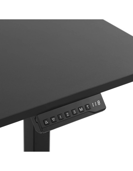 Elektrinis rašomasis stalas su aukščio reguliavimu, aukštis 73-118 cm, viršus 118x58 cm Elektrinis rašomasis stalas su aukščio reguliavimu, aukštis 73-118 cm, viršus 118x58 cm