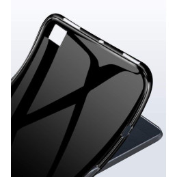 Plonas dėklo galinis dangtelis, skirtas planšetiniam kompiuteriui Samsung Galaxy Tab S8+ (Tab S8 Plus) Juodas