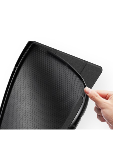 DUX DUCIS Domo sulankstomas dangtelis planšetinio kompiuterio dėklas su Smart Sleep funkcijos stovu, skirtu Samsung Gala...