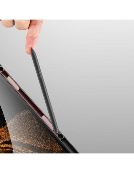 DUX DUCIS Domo sulankstomas dangtelis planšetinio kompiuterio dėklas su Smart Sleep funkcijos stovu, skirtu Samsung Gala...