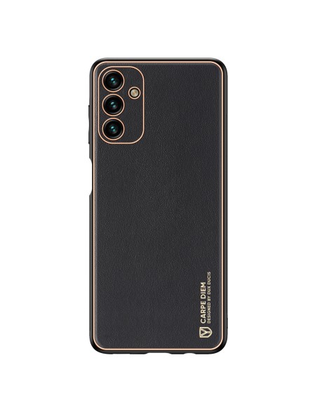 Dux Ducis Yolo elegantiškas dėklas su ekologiškos odos dangteliu, skirtas Samsung Galaxy A13 5G juodas Dux Ducis Yolo elegantiškas dėklas su ekologiškos odos dangteliu, skirtas Samsung Galaxy A13 5G juodas