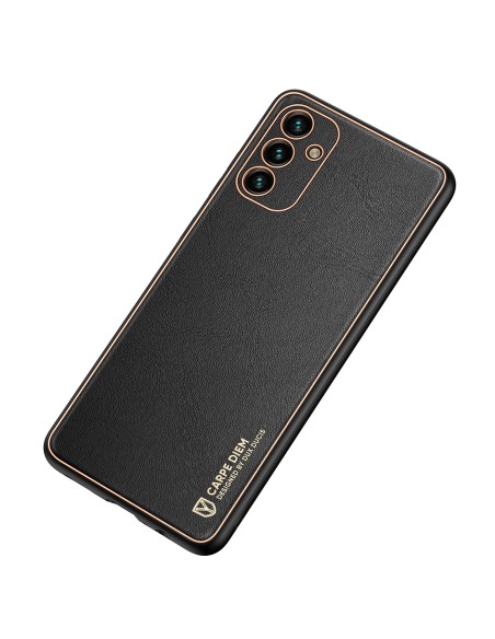 Dux Ducis Yolo elegantiškas dėklas su ekologiškos odos dangteliu, skirtas Samsung Galaxy A13 5G juodas Dux Ducis Yolo elegantiškas dėklas su ekologiškos odos dangteliu, skirtas Samsung Galaxy A13 5G juodas
