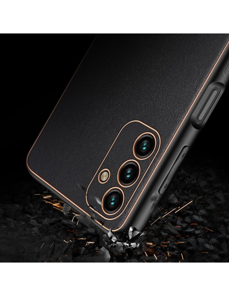 Dux Ducis Yolo elegantiškas dėklas su ekologiškos odos dangteliu, skirtas Samsung Galaxy A13 5G juodas Dux Ducis Yolo elegantiškas dėklas su ekologiškos odos dangteliu, skirtas Samsung Galaxy A13 5G juodas