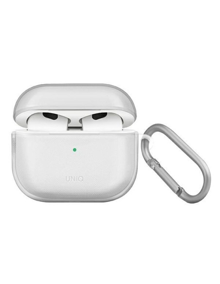 Uniq Glase dėklas, skirtas AirPods 3 - skaidrus