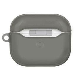 Uniq Glase dėklas, skirtas AirPods 3 – pilkas