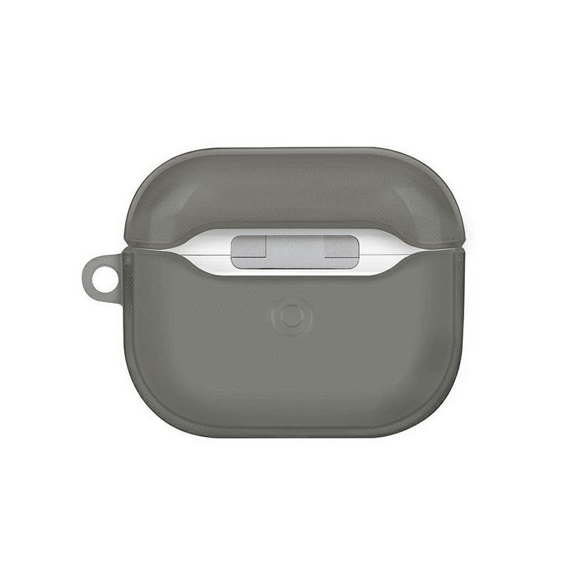 Uniq Glase dėklas, skirtas AirPods 3 – pilkas