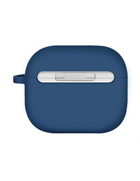 Uniq Nexo dėklas, skirtas AirPods 3 + Ear Hooks Silikoninis - mėlynas Uniq Nexo dėklas, skirtas AirPods 3 + Ear Hooks Silikoninis - mėlynas