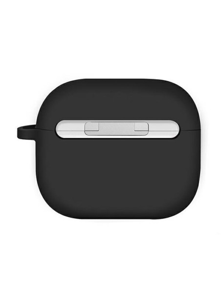 Uniq Nexo dėklas, skirtas AirPods 3 + Ear Hooks Silikoninis - pilkas Uniq Nexo dėklas, skirtas AirPods 3 + Ear Hooks Silikoninis - pilkas