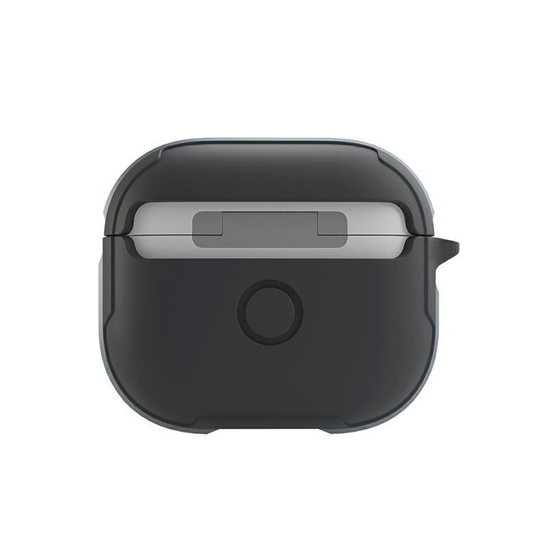 UNIQ Valencia dėklas, skirtas AirPods 3 – pilkas