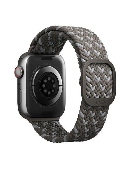 UNIQ Aspen pintas dirželis, skirtas Apple Watch 1/ 2/ 3/ 4/ 5/ 6/ 7/ 8/ SE/ SE2 44/ 42/ 45mm – pilkas UNIQ Aspen pintas dirželis, skirtas Apple Watch 1/ 2/ 3/ 4/ 5/ 6/ 7/ 8/ SE/ SE2 44/ 42/ 45mm – pilkas