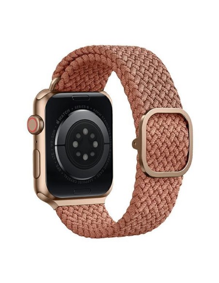 UNIQ Aspen pintas dirželis, skirtas Apple Watch 1/ 2/ 3/ 4/ 5/ 6/ 7/ 8/ SE/ SE2 44/ 42/ 45mm – rožinė UNIQ Aspen pintas dirželis, skirtas Apple Watch 1/ 2/ 3/ 4/ 5/ 6/ 7/ 8/ SE/ SE2 44/ 42/ 45mm – rožinė