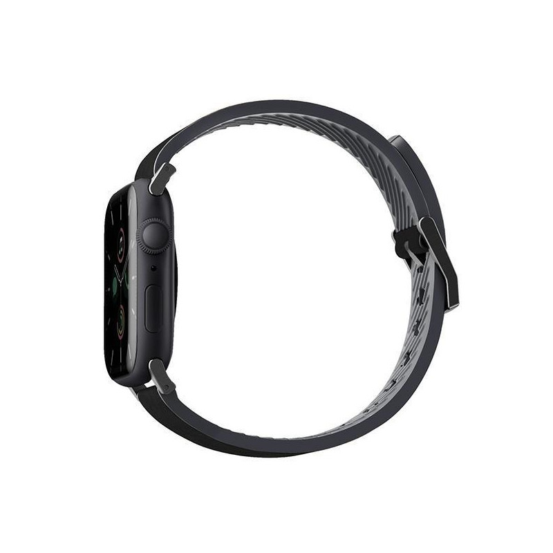 UNIQ Straden odinis hibridinis dirželis, skirtas Apple Watch 1/ 2/ 3/ 4/ 5/ 6/ 7/ 8/ SE/ SE2/ Ultra 42/ 44/ 45/ 49mm – j...