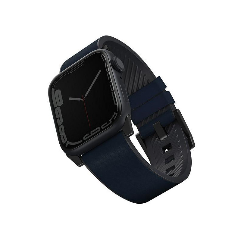 UNIQ Straden odinis hibridinis dirželis, skirtas Apple Watch 1/ 2/ 3/ 4/ 5/ 6/ 7/ 8/ SE/ SE2/ Ultra 42/ 44/ 45/ 49mm – m...