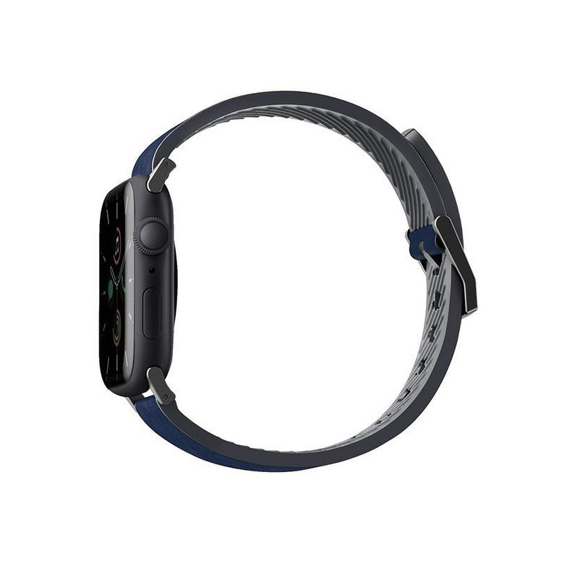 UNIQ Straden odinis hibridinis dirželis, skirtas Apple Watch 1/ 2/ 3/ 4/ 5/ 6/ 7/ 8/ SE/ SE2/ Ultra 42/ 44/ 45/ 49mm – m...