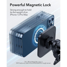 ESR Halolock Magnetinis magnetinis laikiklis su MagSafe orlaidei - juodas