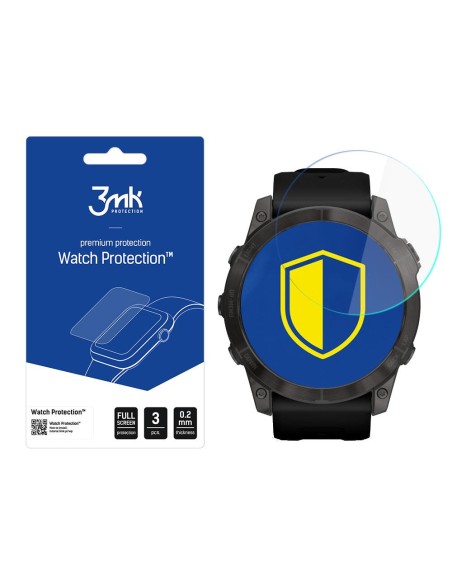 3mk Watch Protection™ hibridinis stiklas v. FlexibleGlass Lite ant Garmin Fenix 7