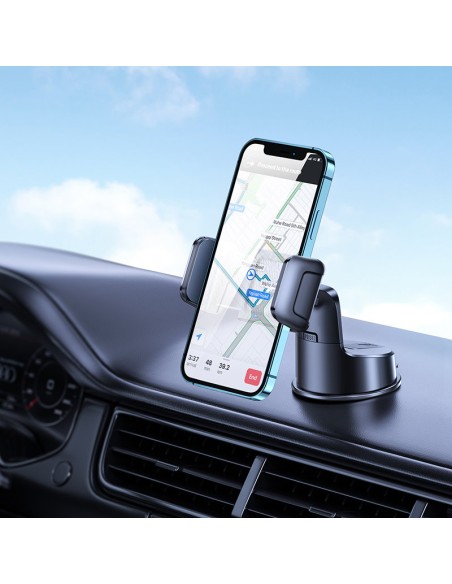Automobilio telefono laikiklis išmaniojo telefono kabinos prietaisų skydelis juodas Automobilio telefono laikiklis išmaniojo telefono kabinos prietaisų skydelis juodas