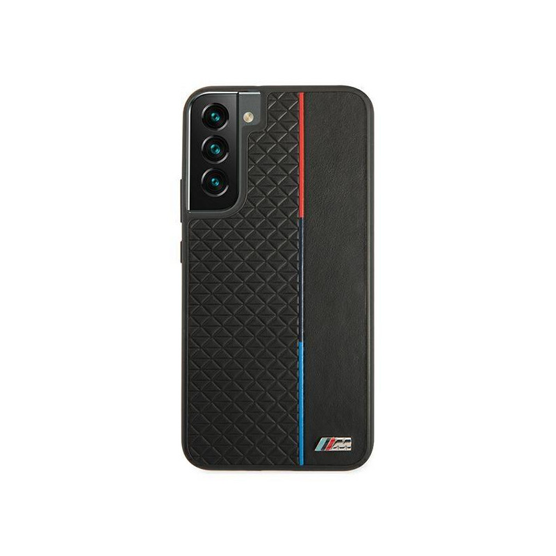 BMW M Collection Triangles dėklas Samsung Galaxy S22+ - juodas