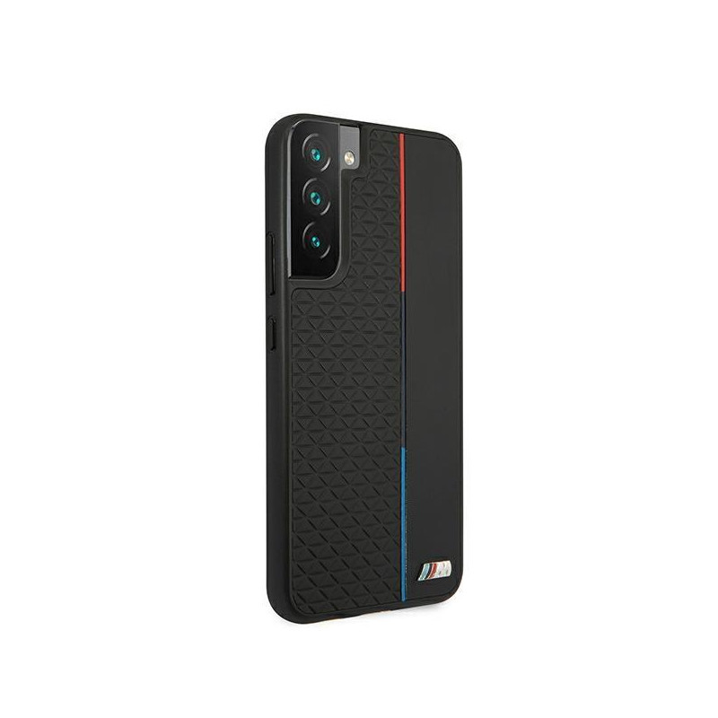 BMW M Collection Triangles dėklas Samsung Galaxy S22+ - juodas