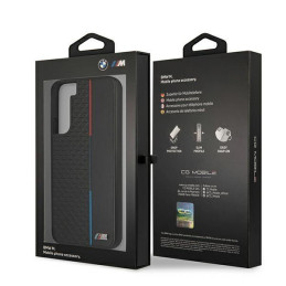 BMW M Collection Triangles dėklas Samsung Galaxy S22+ - juodas