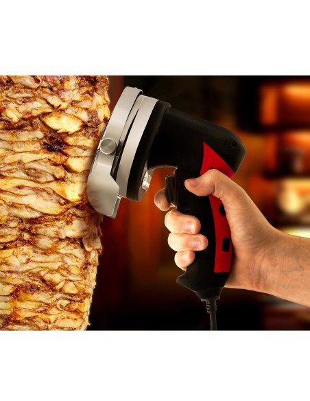 Elektrinis giroskopinis kebabo peilis Royal Catering 3200 aps./min 230V 80W Elektrinis giroskopinis kebabo peilis Royal Catering 3200 aps./min 230V 80W