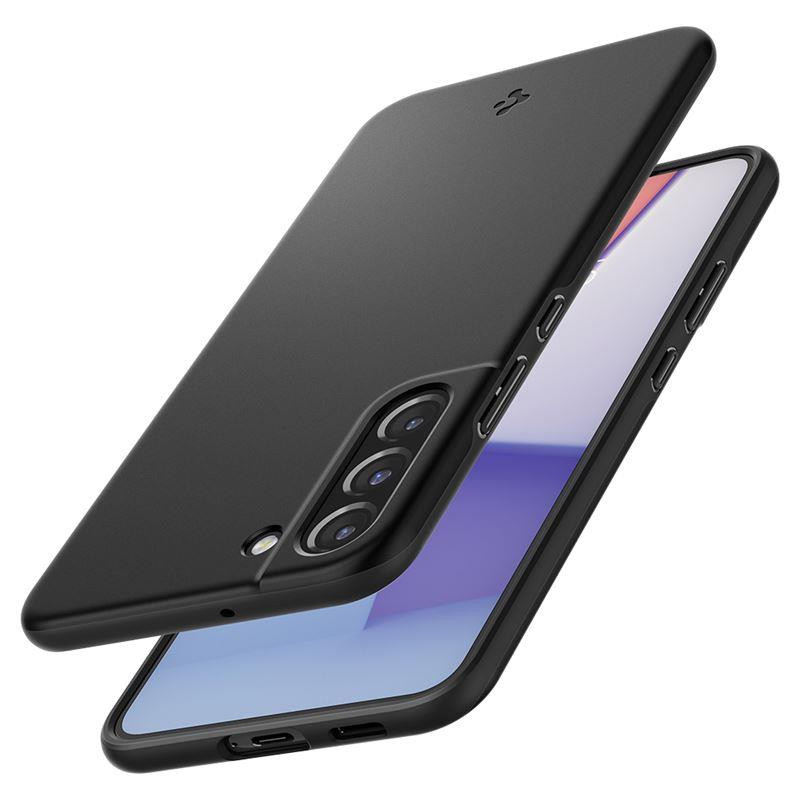 Spigen Thin Fit dėklas, skirtas Samsung Galaxy S22 - juodas