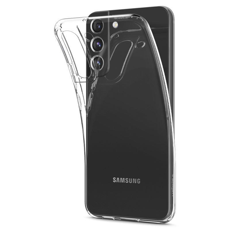 Spigen Skystųjų kristalų dėklas Samsung Galaxy S22 - skaidrus